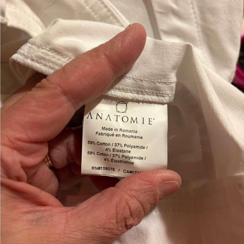Anatomie Kate Skinny Cargo Pants in White - Picture 9 of 11